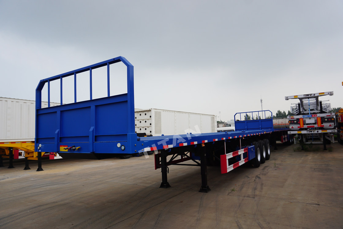 40 feet flat bed trailer for sale TITAN VEHICLE