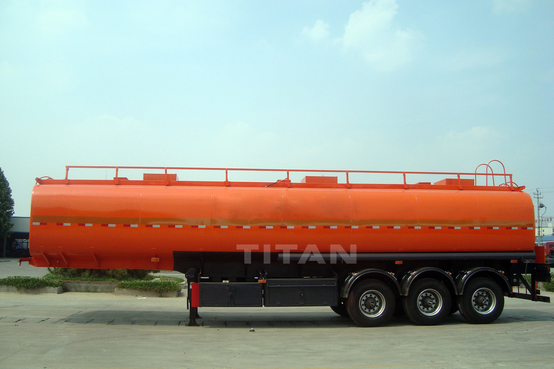 truck trailer use fuel tanker trailer with tri axle for sale supplier
