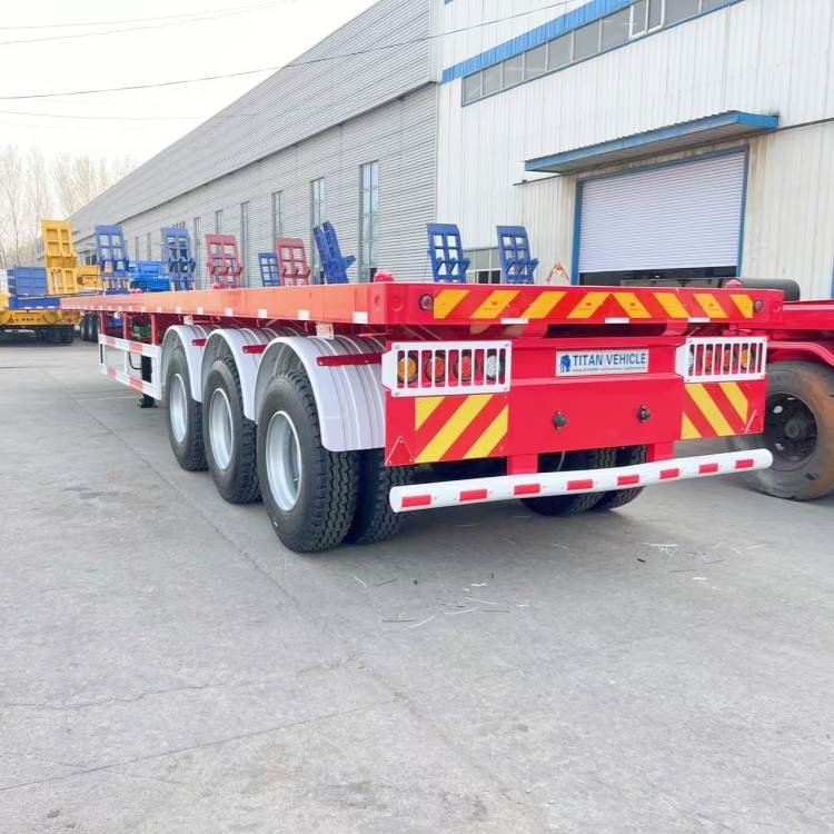 TITAN 3 Axle 40 Ft Flatbed Semi Trailers for Sale Near Me