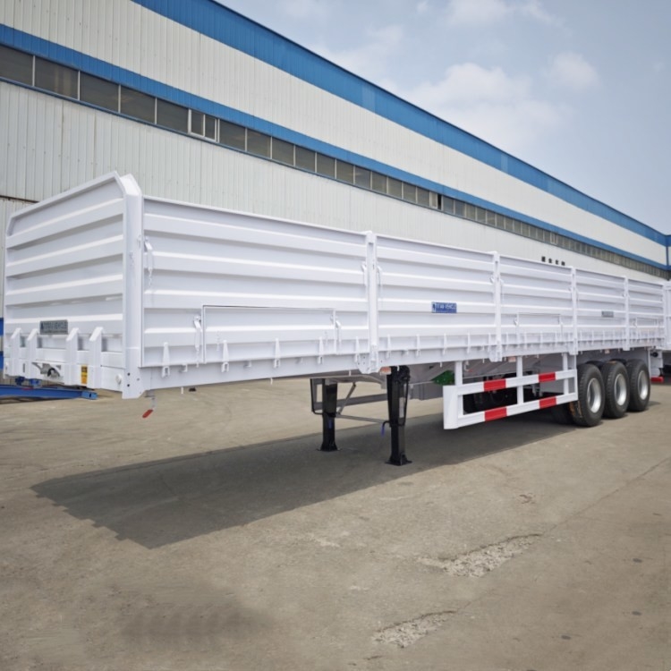 TITAN Tri Axle 60 Tons Drop Side Trailer for Sale | Sideboard Trailer with Drop Sides