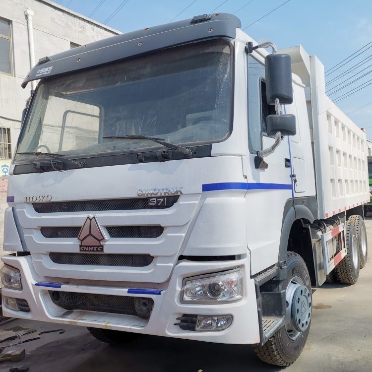 TITAN 371HP Howo 6x4 Used howo Dump Truck for Sale