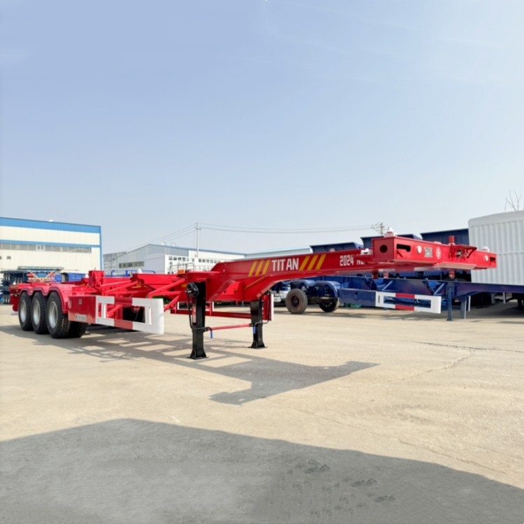 TITAN 3 Axle New 40 Ft Container Chassis for Sale