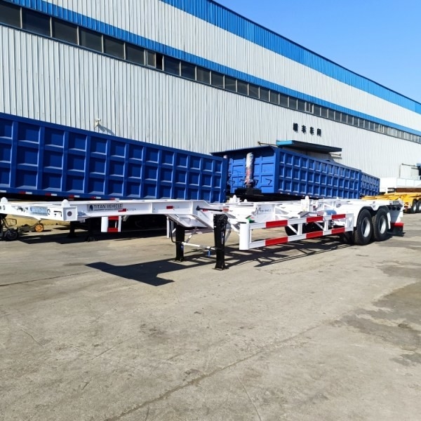 TITAN 2 Axle 40Ft Skeleton Trailer for Sale