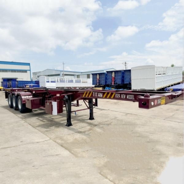 TITAN Tri Axle Container Chassis for Sale | 40ft Container Chassis