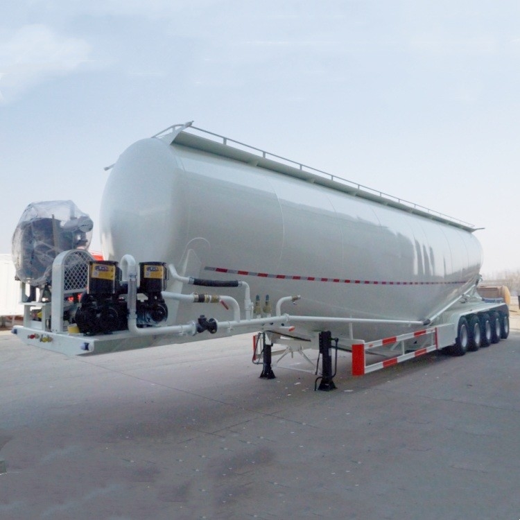 TITAN 5 Axle 60 CBM Dry Bulk Cement Tanker Trailer for Sale