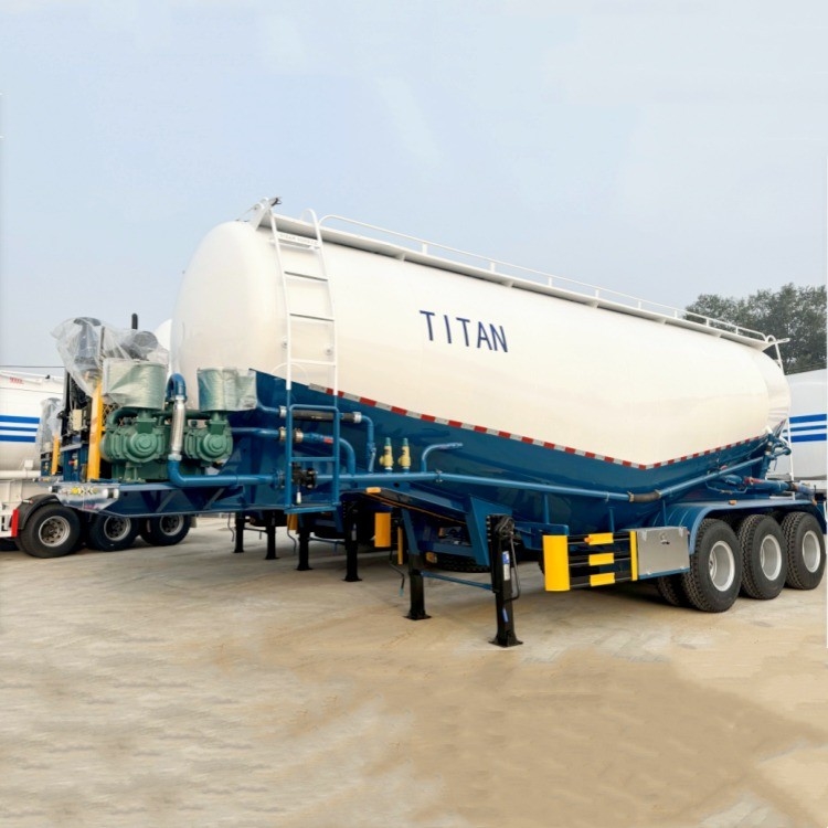 TITAN 3 Axle 50 Ton Dry Bulk Tanker Trailers for Sale