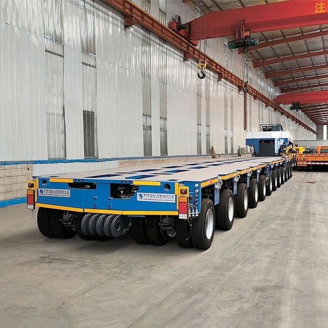 TITAN Goldhofer Modular Trailer | Hydraulic Multi Axle Trailer