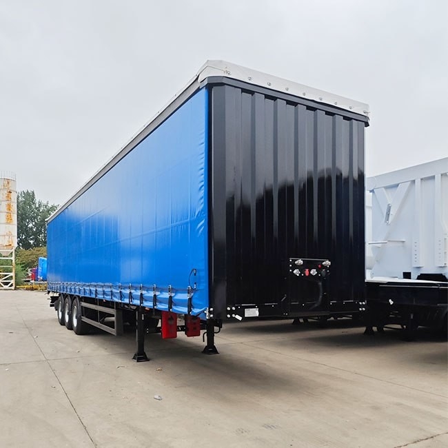 TITAN 3 Axle Pvc Tautliner Curtains Price | Side Curtain Trailer for Sale