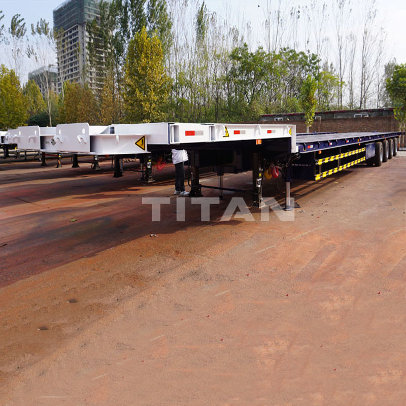 56m wind blade trailer TITAN high quality extendable trailer for sale supplier