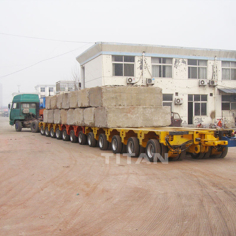 300 ton 400 tons payload modular low bed semi trailer for transport transformer high quality for sale supplier