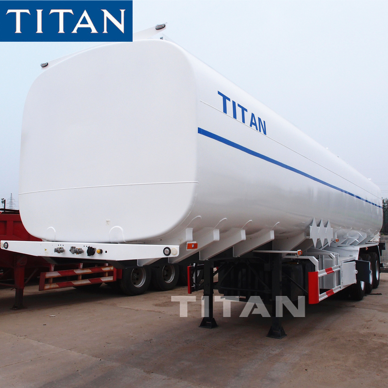 40CBM/47000 Liter Fuel Tank Trailer  Oil Tanker Semi Trailer supplier