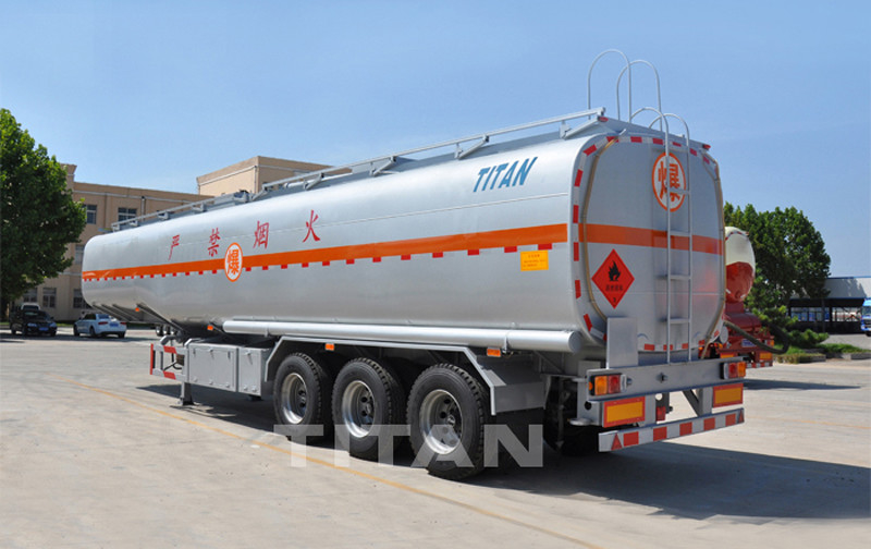 3 axle oil tanker semi trailer 45,000/47000 liters Fuel Tanker Trailer supplier