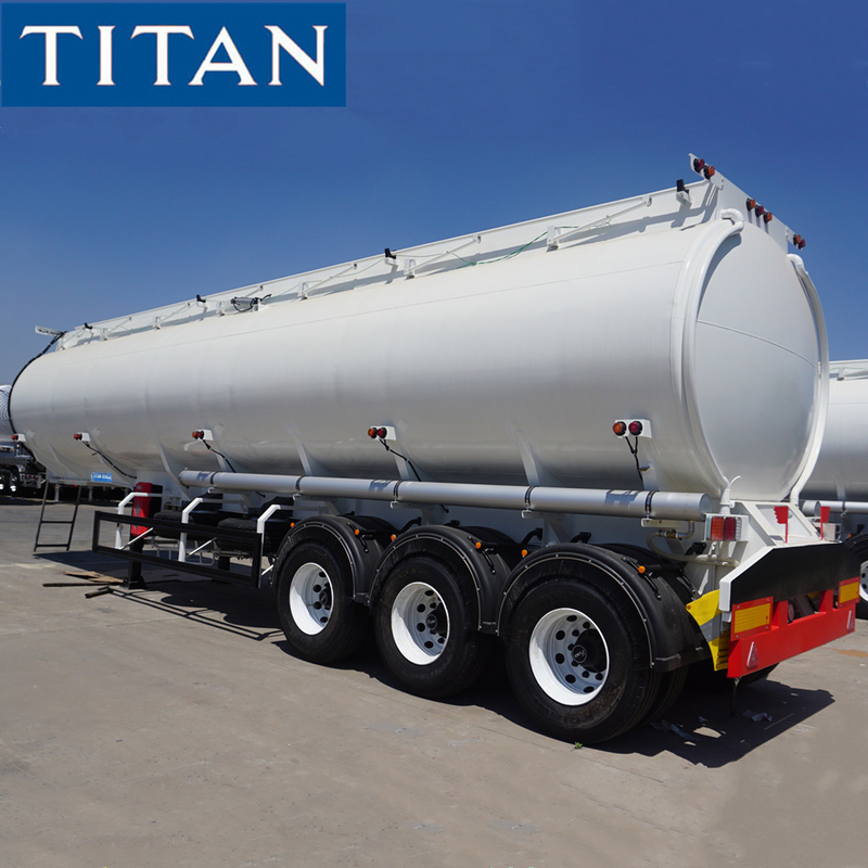 TITAN Heavy Duty 3 Axles 40000/45000/50000 Liters Diesel Oil Fuel Tanker Truck Semi Trailer supplier