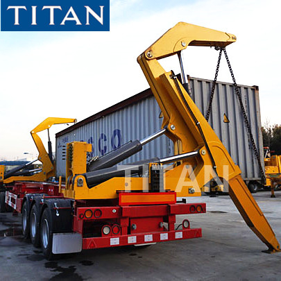 TITAN side loader trailer capacity 20ft to 40ft containers sidelifter supplier
