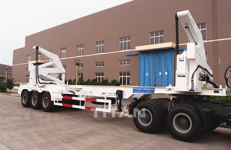 TITAN container side Loading Sidelifter semi trailer 37 ton capacity supplier