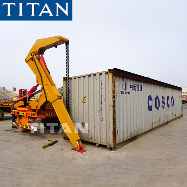 TITAN 20/40ft container loading hammar side loader side lift truck for sale supplier