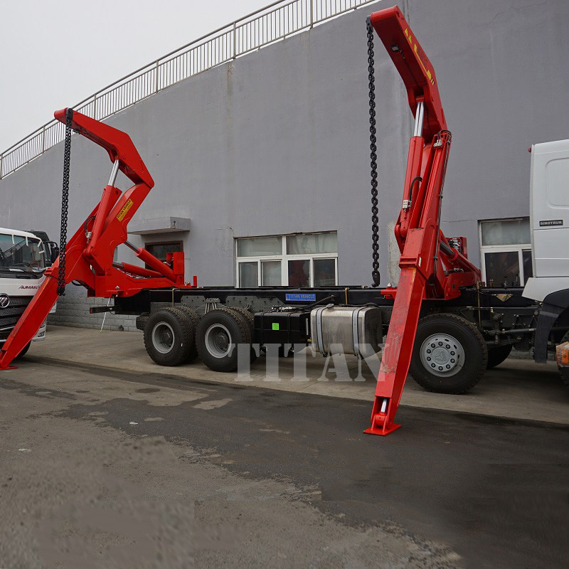 TITAN 37/45 ton self loading sidelifter truck trailer for sale supplier