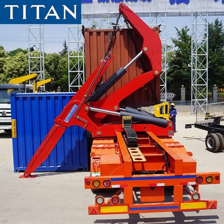 37 Tons 40ft Self Loading Container Sidelifter Trailer for Sale supplier