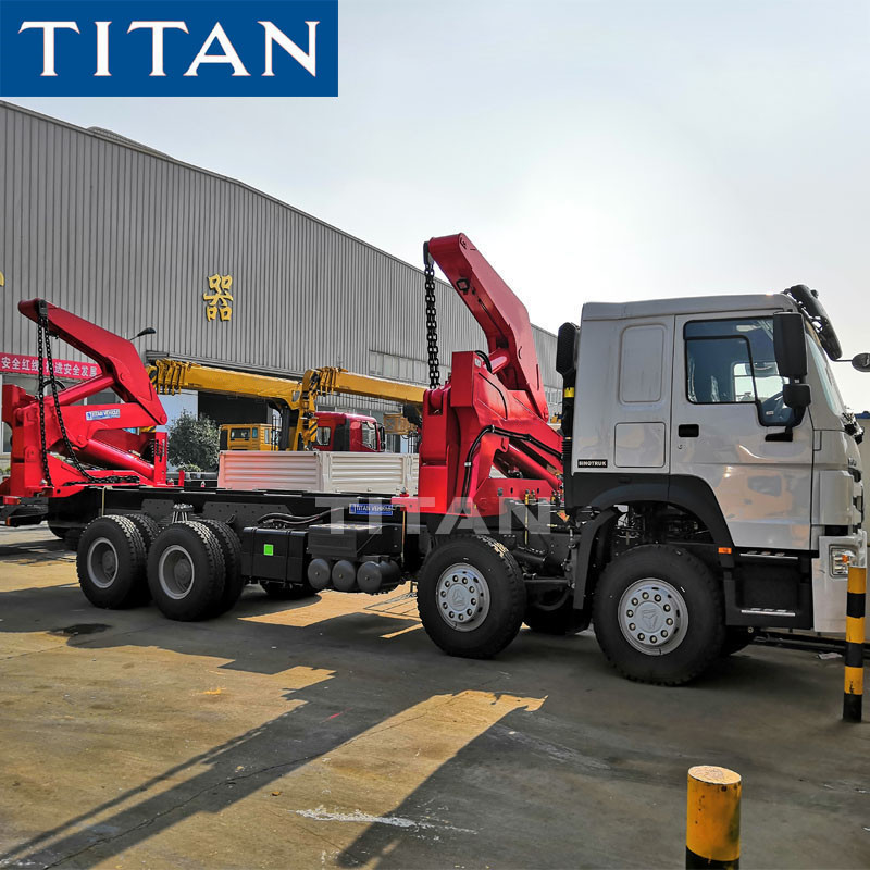 36 Tonne Lifting Capacity Self Loader Container Truck for Madagascar supplier