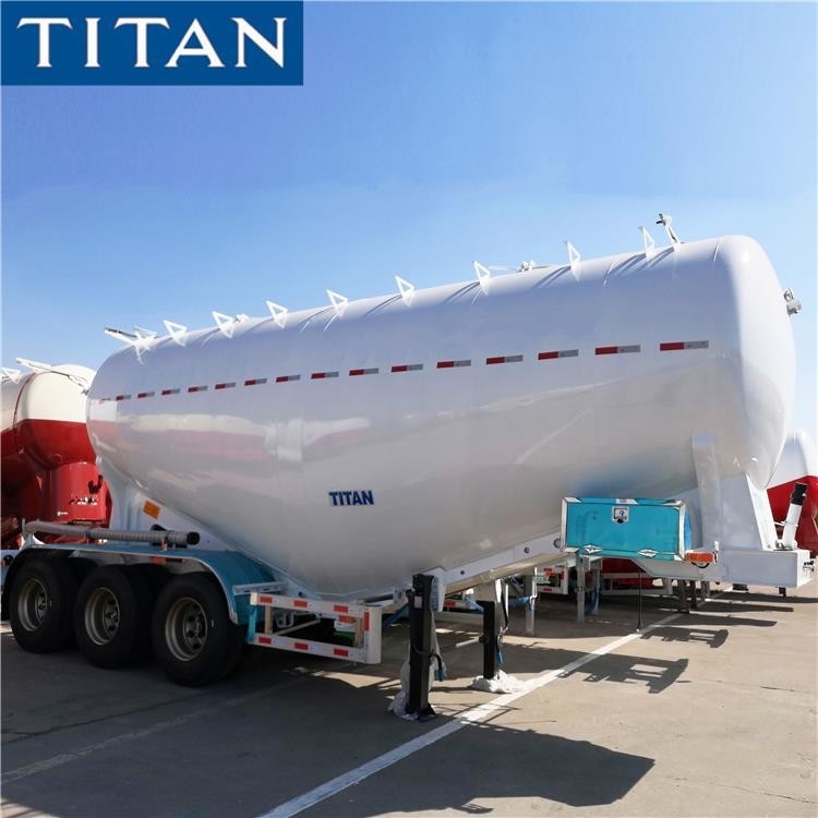 30/35cbm Pneumatic Dry Bulk Cement Tanker Trailer for Tanzania supplier