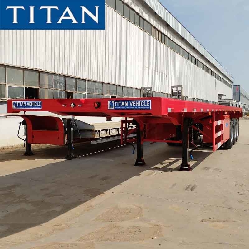 Tri Axle 40 Foot Flatbed Trailers for Sale Near Me