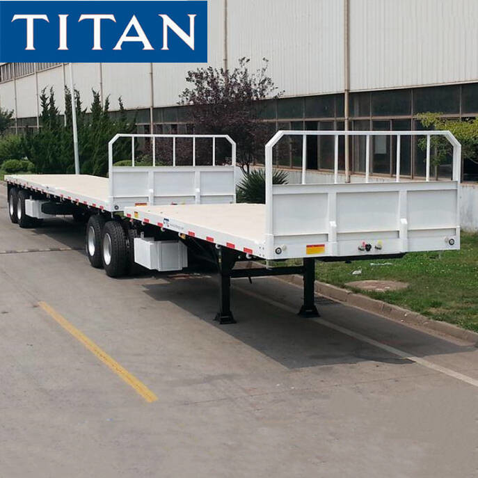 TITAN superlink semi inter link flatbed trailers for sale near me supplier