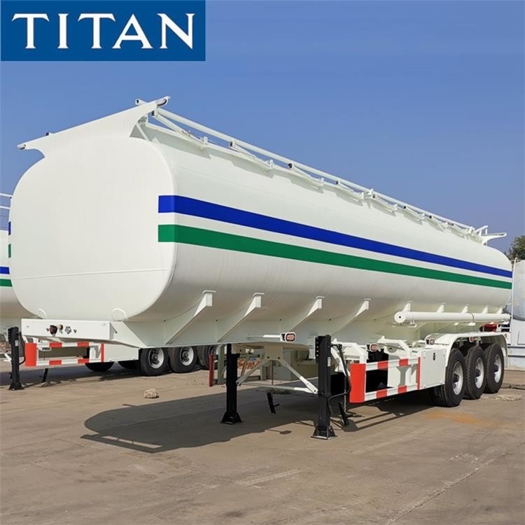 3 axle 50000 liters carbon steel fuel tank semi trailer for Sale supplier