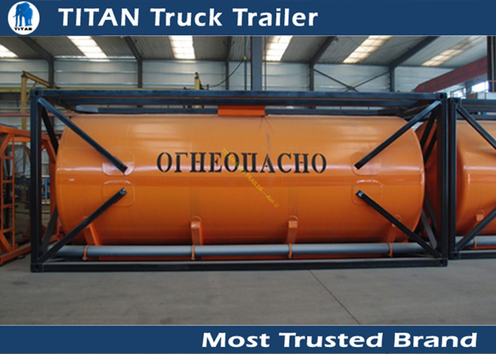 Chemical Liquid and Diesel Oil 40ft 20ft tank container for diesel