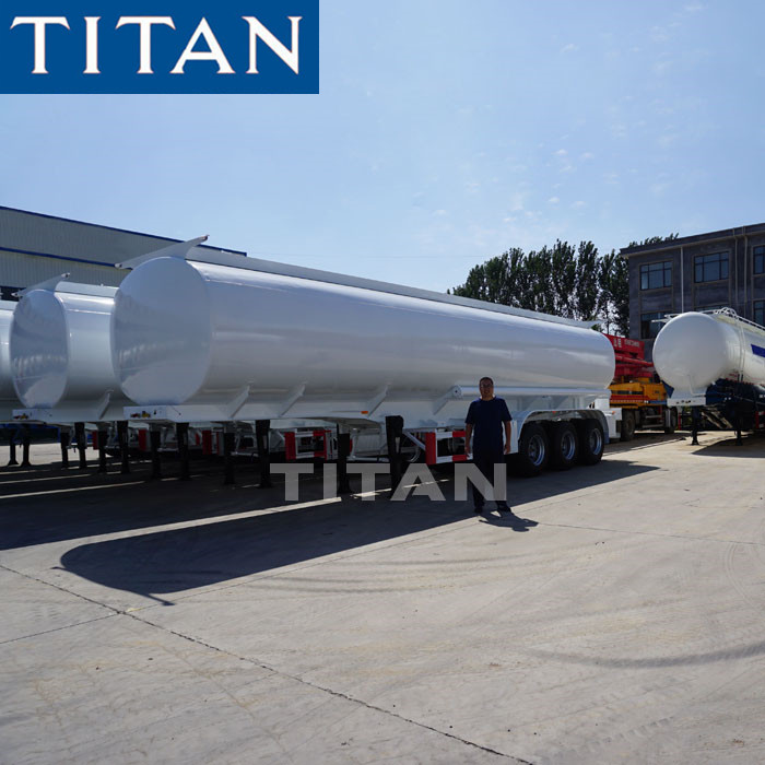 TITAN Petroleum Mobile Fuel Tank Trailer Monoblock Tanker Trailers