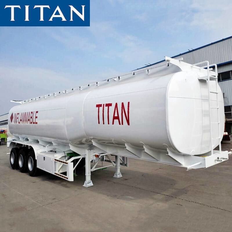 3 Axle 50000 Liters Diesel Fuel Tanker Trailer for Sale