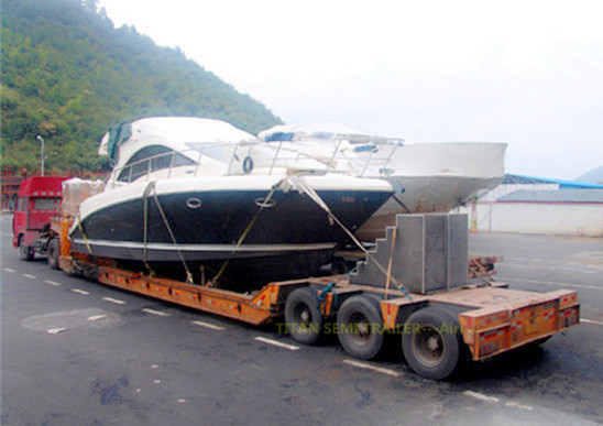 yacht transport trailer